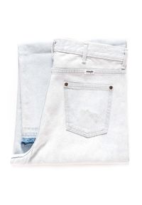 Wrangler - SPODNIE WRANGLER DAMSKIE CULOTTE ARUBA W215GP12A. Kolor: biały. Materiał: jeans