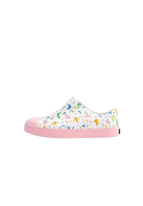 Native Shoes - Buty miejskie dziecięce NATIVE JEFFERSON PRINT YOUTH DISNEY. Okazja: na co dzień. Kolor: wielokolorowy. Wzór: nadruk, motyw z bajki