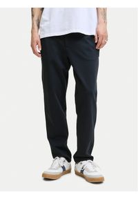 Jack & Jones - Jack&Jones Spodnie materiałowe Ace Neo 12282533 Granatowy Tapered Fit. Kolor: niebieski. Materiał: bawełna
