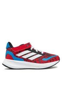 Adidas - Sneakersy adidas. Kolor: czerwony. Wzór: motyw z bajki #1
