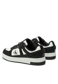 Calvin Klein Jeans Sneakersy Basket Cupsole Low Ml Mix YW0YW01579 Czarny. Kolor: czarny. Materiał: skóra #4