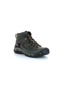 keen - Buty trekkingowe męskie Keen Targhee Iii Mid WP. Wysokość cholewki: za kostkę. Zapięcie: sznurówki. Kolor: wielokolorowy, szary. Materiał: materiał, syntetyk, skóra. Szerokość cholewki: normalna