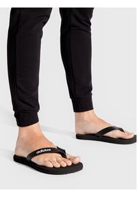 Adidas - adidas Japonki Eezay Flip Flop EG2042 Czarny. Kolor: czarny. Materiał: skóra #8