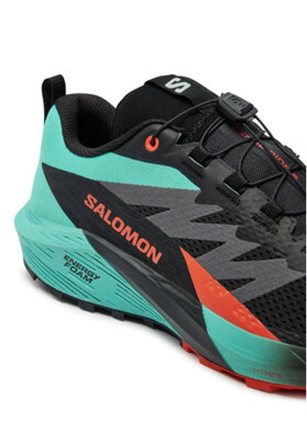salomon - Salomon Buty do biegania Sense Ride 5 L47698200 Czarny. Kolor: czarny. Materiał: materiał