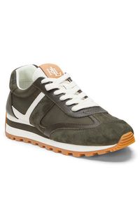 Lauren Ralph Lauren - LAUREN RALPH LAUREN Sneakersy 802951384003 Zielony. Kolor: zielony. Materiał: zamsz, skóra #4