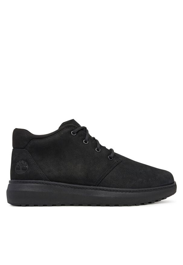 Timberland Sneakersy Allston TB0A69Q5W051 Czarny. Kolor: czarny. Materiał: nubuk, skóra