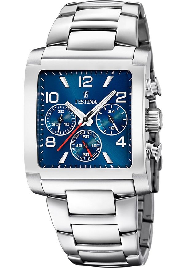 Zegarek Festina Zegarek męski Festina F20652-1 srebrny. Kolor: srebrny