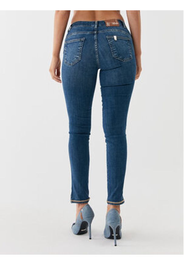 Liu Jo Jeansy UF3012 D4391 Granatowy Skinny Fit. Kolor: niebieski