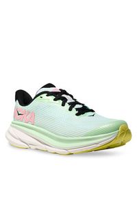 HOKA - Hoka Buty do biegania Clifton 9 1131170 Zielony. Kolor: zielony. Materiał: materiał #7