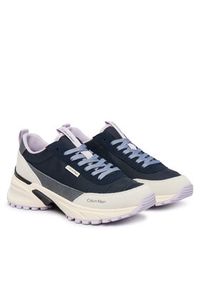 Calvin Klein Sneakersy Hike Runner Nylon Mix HW0HW03279 Niebieski. Kolor: niebieski. Materiał: skóra, zamsz #5