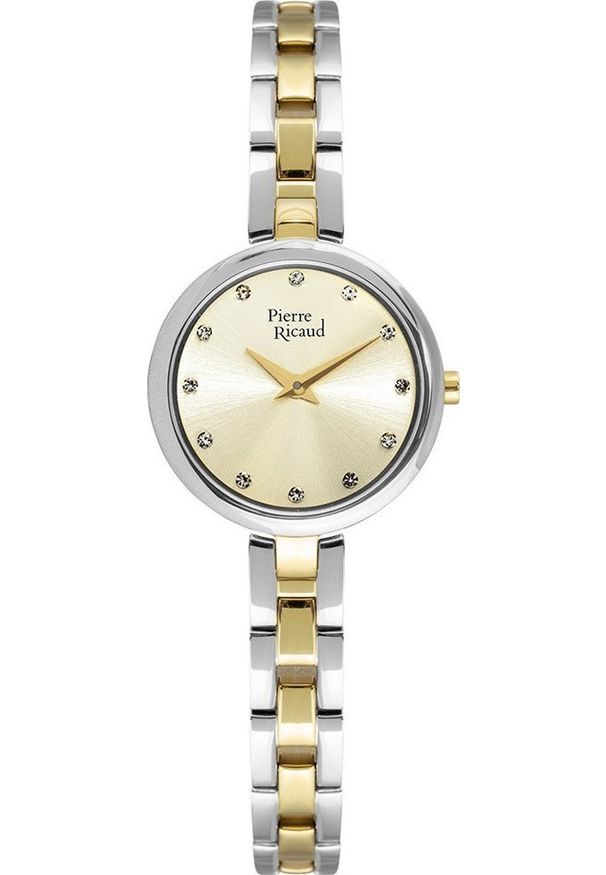 Zegarek Pierre Ricaud Zegarek damski Pierre Ricaud P22013.2141Q CYRKONIE srebrny. Kolor: srebrny