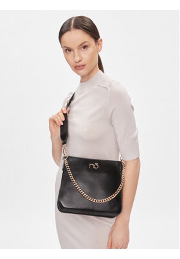 Nobo Torebka NBAG-P2190-C020 Czarny. Kolor: czarny. Materiał: skórzane