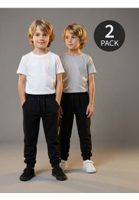 Sinsay - Spodnie 2 pack - czarny. Kolor: czarny #1