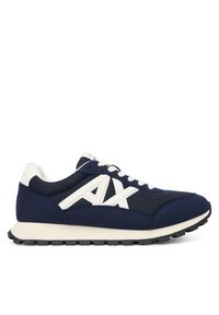 Sneakersy Armani Exchange. Kolor: niebieski