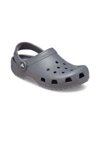 Buty do chodzenia dla dzieci Crocs Classic Clog. Kolor: szary. Materiał: materiał, syntetyk