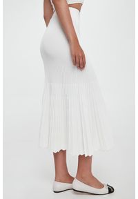 Pinko - Spódnica prążkowana midi Las Palmas PINKO. Materiał: prążkowany #4