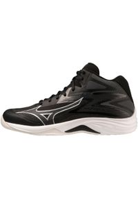 Buty halowe Mizuno Thunder Blade Z Mid. Kolor: czarny, szary, wielokolorowy. Sport: siatkówka, piłka ręczna #1