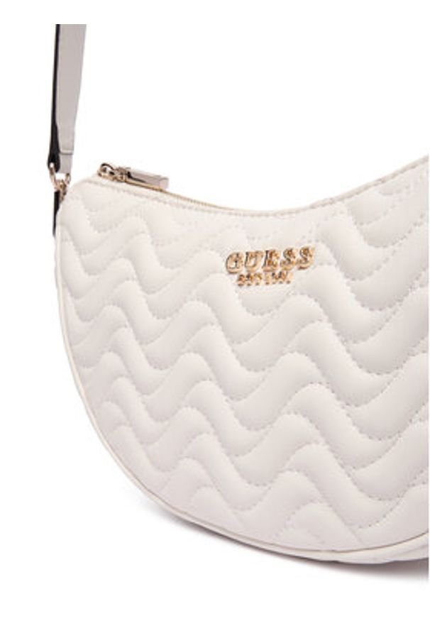 Guess Torebka HWQG96 53180 Biały. Kolor: biały. Materiał: skórzane
