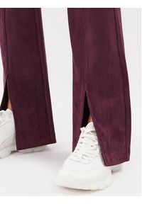 Guess Spodnie materiałowe Stela W2BB23 KAUJ2 Fioletowy Slim Fit. Kolor: fioletowy. Materiał: syntetyk, materiał #3