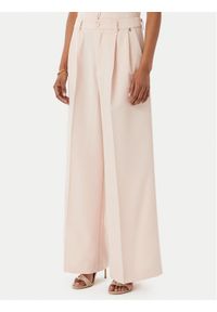 Rinascimento Spodnie palazzo CFC0123671003 Różowy Regular Fit. Kolor: różowy. Materiał: syntetyk #1