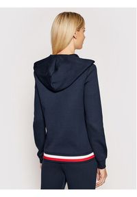 TOMMY HILFIGER - Tommy Hilfiger Bluza Heritage WW0WW24971 Granatowy Regular Fit. Kolor: niebieski. Materiał: bawełna #4
