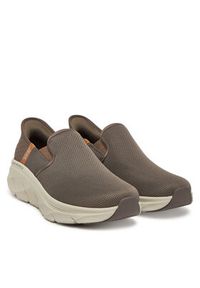 skechers - Skechers Sneakersy D'Lux Walker 2.0-Reeler 232463/BRN Brązowy. Kolor: brązowy. Materiał: materiał #4