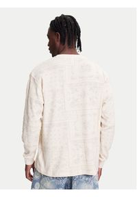 Karl Kani Bluza Signature Paisley Waffle PD00005328 Beżowy Regular Fit. Kolor: beżowy. Materiał: bawełna. Wzór: paisley #5