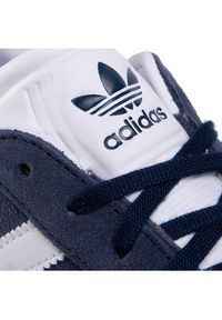 Adidas - adidas Buty Gazelle J BY9144 Granatowy. Kolor: niebieski. Materiał: zamsz, skóra