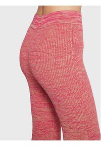Remain Spodnie dzianinowe Soleima Knit RM1678 Różowy Slim Fit. Kolor: różowy. Materiał: wiskoza #4