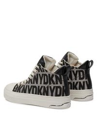 DKNY Trampki Yaser K1491518 Czarny. Kolor: czarny. Materiał: skóra #4