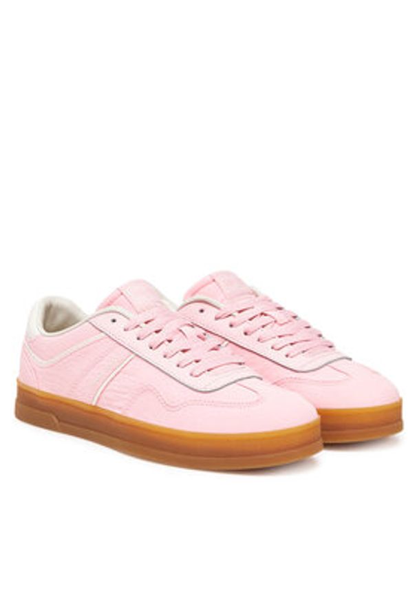 Tommy Jeans Sneakersy The Greenwich Textile EN0EN02805 Różowy. Kolor: różowy. Materiał: materiał