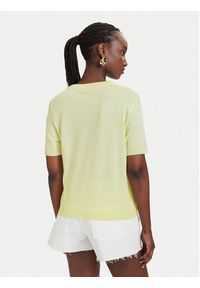 Patrizia Pepe T-Shirt 2M4542/J419-Y841 Żółty Regular Fit. Kolor: żółty. Materiał: bawełna #2