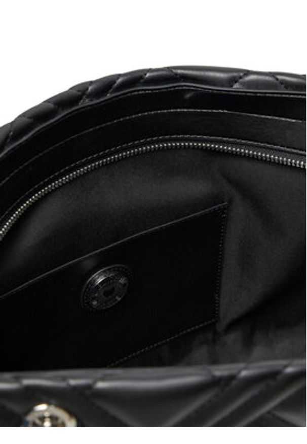 Love Moschino - LOVE MOSCHINO Torebka JC4145PP0MLA000B Czarny. Kolor: czarny. Materiał: skórzane