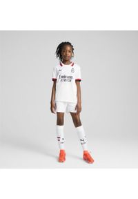 Puma - Młodzieżowa koszulka wyjazdowa AC Milan 24/25 PUMA White. Kolor: biały