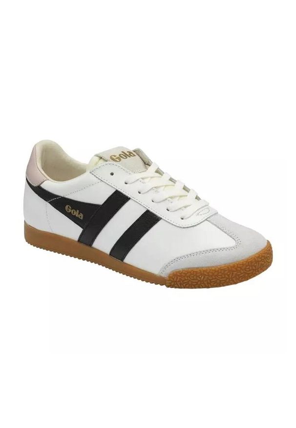 Baskets Femme Baskets Gola GOLA ELAN LEATHER Blanc Blanc Gola. Kolor: biały