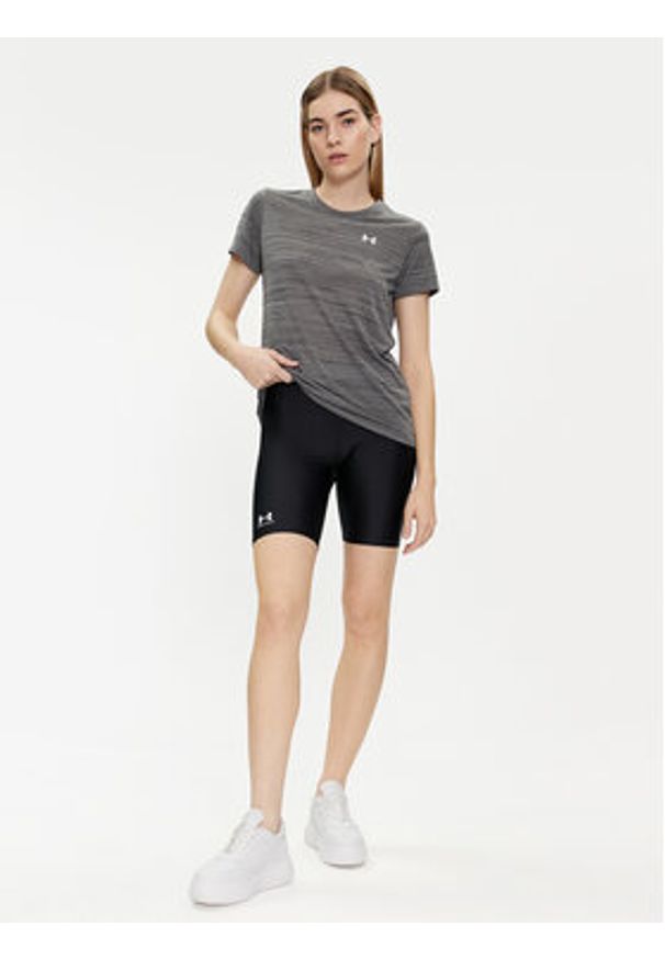 Under Armour Koszulka techniczna Tech Tiger Ssc 1384222-001 Czarny Loose Fit. Kolor: czarny. Materiał: syntetyk