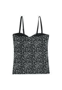 Regatta - Top Tankini W Kropki Dla Kobiet Aceana III. Kolor: czarny, wielokolorowy, biały. Wzór: kropki #2