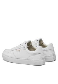 Pepe Jeans Sneakersy Camden Supra W PLS00002 Biały. Kolor: biały. Materiał: skóra #3