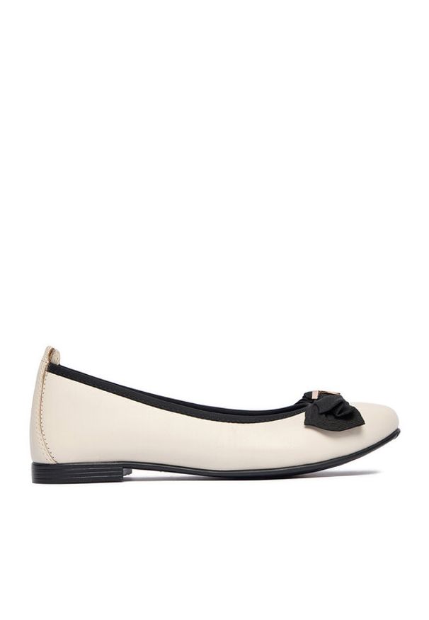 MEXX Baleriny CEO-MX/036C-RST Biały. Kolor: biały. Materiał: skóra