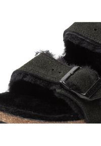 Birkenstock Klapki Arizona Shearling 0752663 Czarny. Kolor: czarny. Materiał: welur, skóra #6