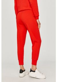 Polo Ralph Lauren - Spodnie. Kolor: czerwony. Materiał: dzianina. Wzór: gładki #4