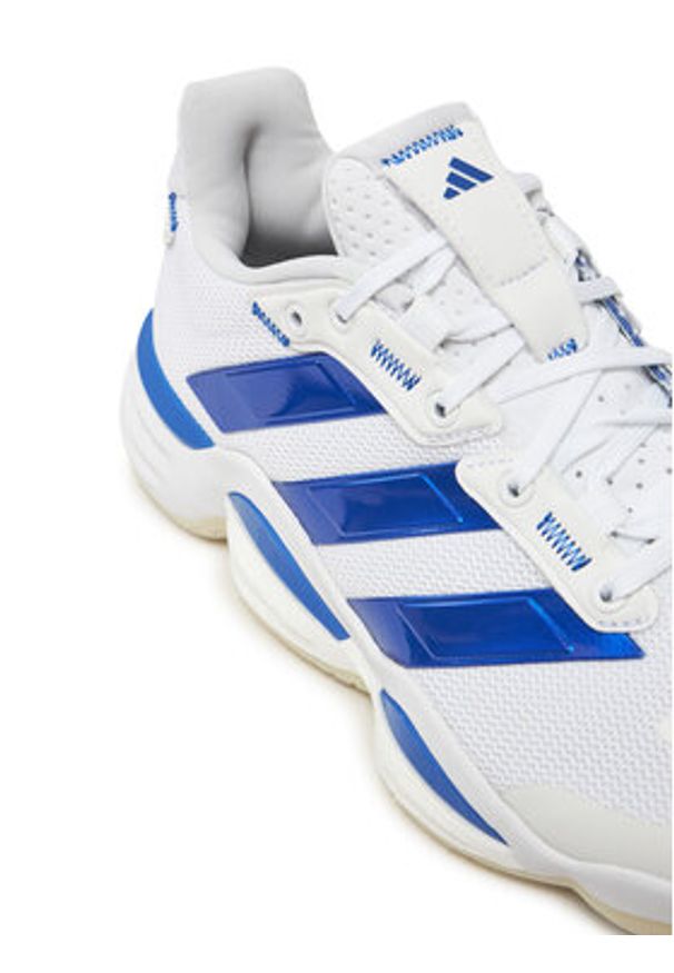 Adidas - adidas Buty halowe Stabil 16 JP9801 Biały. Kolor: biały. Materiał: materiał