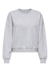only - ONLY Bluza Best 15338727 Szary Regular Fit. Kolor: szary. Materiał: syntetyk, bawełna #5