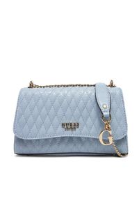 Guess Torebka HWGG96 26210 Niebieski. Kolor: niebieski. Materiał: skórzane