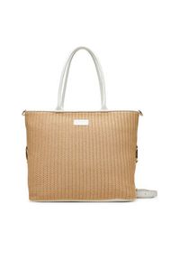 TwinSet - TWINSET Torebka 251TB7382 Beżowy. Kolor: beżowy. Materiał: skórzane #6