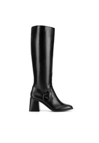 MEXX Kozaki MI001806243W Czarny. Kolor: czarny. Materiał: materiał