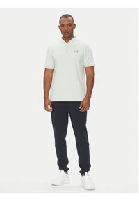 EA7 Emporio Armani Polo 7M000183 AF13511 U9060 Błękitny Regular Fit. Typ kołnierza: polo. Kolor: niebieski. Materiał: bawełna #4