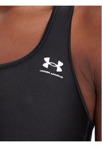 Under Armour Biustonosz sportowy Ua Hg Authentics Mid Branded 1383544-001 Czarny Compression Fit. Kolor: czarny. Materiał: syntetyk #5
