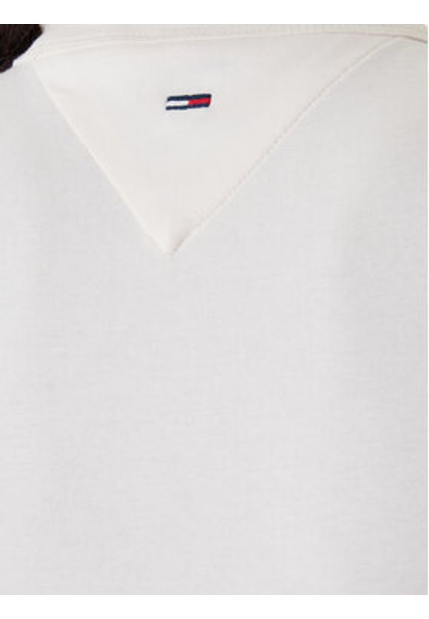 Tommy Jeans T-Shirt DW0DW22302 Biały. Kolor: biały. Materiał: bawełna