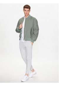 outhorn - Outhorn Kurtka bomber TJACM032 Zielony Relaxed Fit. Kolor: zielony. Materiał: syntetyk, bawełna